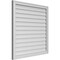 Ekena Millwork Vertical Surface Mount PVC Gable Vnt: Non-Functional, w/2"W x 1-1/2"H, Brickmould Frame, 36"W x 36"H GVPVE36X3602SN - alternate 4